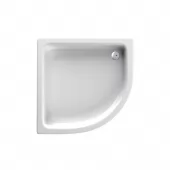 Akrylátová sprchová vanička hluboká - čtvrtkruh Seattle 031B (90x90x26 | R 55 cm)